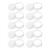 Healeved 24pcs Round Abs Piggy Bank Bottom Plug Stopper with Smooth Finish and Sturdy Design, Versatile Use to Prevent Coins from Slipping, for DIY Piggy Bank Projects and Money Saving