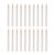 Healeved 50pcs Pre-sharpened Mini Golf Pencils White Short Wooden Lead Pencils Individually Wrapped Compact Design for Golf Bag Side Pocket and Score Card Holder for Tournaments