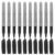 Healifty 100pcs Refillable Fine Point Permanent Marker Pen for Glass Metal