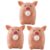 Healifty 3pcs Pig Shaped Squishy Set for Stress Relief and Decorative Use Made of Soft TPR Material, Adorable Cartoon Style for Festive Party Favors and Gift Giving