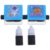 Healifty 4 Set Math Roller Stamps for Plastic Material and Ink Featuring Instant Math Problems and Adjustable Questions for Preschool