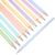 Healifty Paper Rainbow Pencils 12pcs for School Writing and Sketch Use