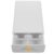 Healifty Underwear Storage Box Adjustable Dividers Plastic with White