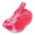 HEALLILY Realistic Fake Steak Model PVC Play Food with Easy-to-Clean Surface and Lightweight Design for Professional Display Environments and Visual Merchandising