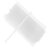 Healvian 100pcs Bulk Hot Melt Glue Sticks White High Temperature Adhesive for Fast Bonding Versatile Material Compatibility, Thermoplastic Resin, 7x150mm for Wood and Metal, for Car Dent