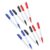 Healvian 12pcs Erasable Dry Erase Markers Fine Tip 0.5mm Ultra Fine Writing Precision Lightweight Plastic Quick Drying Whiteboard Pens for Office and Dynamic Lesson Plans