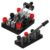 HEANUJJ 2pcs Double Pole Double Throw Electrical Switch Kit for Physics Experiment with Iron and Plastic Construction, Reliable Performance, for School and University Labs Circuit Projects