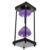 HEANUJJ 60 Minute Hourglass Sand Timer Decorative Visual Timer with Purple Sand in Wooden Frame for Classroom and Home Stress Relief and Learning