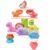 HEANUJJ Wooden Dinosaur Stacking Balance, Educational Cognition Plaything that Develops Social Skills and Improves Hand-Eye Coordination, for Play with Parents or Classmates