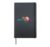 Heart Headphone and Beat Hardcover Journal, Black