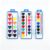 Heart Shaped Water Color Paint, 2026 New Watercolor Paint Tray with Brush (5 Pack 16 Colors Set)