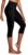 Heathyoga Capri Leggings with Pockets for Women Tummy Control Knee Length Leggings Yoga Pants Women Capri Pants Workout