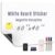 HeatPomelo Large Magnetic Dry Erase Whiteboard Paper 60″ x 40″ Adhesive White Board for Wall Peel and Stick Whiteboard Contact Paper for Conference Room Office Home