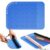 Heat Resistant Silicone Mat for Curling Iron Hair Straightener Flat Iron and Hot Styling Tools 9″ x 6.5″ (1PC-Blue)