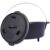 Heavy-Duty Cast Iron Dutch Oven with Reversible Skillet Lid for Campfire Cooking, Baking, Stewing, and Outdoor Grilling