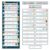 Heavy-Duty Polyester Learning Goals Pocket Chart Student Tracker with 24 Classroom Cards