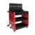Heavy Du Blue Steel Tool Cart with 3 Shelves & Handle Perfect for Ga & Home for Tools & Supplies Dimeons: 80 x 37 x 72 cm