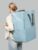 Heavy Duty 19 Gallon Blue Storage Bag with Handles & Backpack Straps, Large Reusable Organizer Tote for Moving Camping Garage Household Clothing Storage