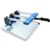 Heavy Duty 3 Hole Paper Punch, Adjustable Margin 8-15mm, Punch Diameter 3-6mm, Perfect for Documents, Vouchers, and Archives