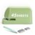 Heavy Duty Electric Stapler Value Pack, 45 Sheet Capacity, Includes 1500 Staples & Staple Remover, No-Jam, Faster Stapling, Automatic Stapler Desktop,AC Adapter Powered (Saga Green)