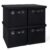 Heavy Duty Fabric Storage Bins with Lids, Collapsible Organizer Baskets