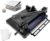 Heavy Duty Guillotine Paper Cutter 12 Inch, 400 Sheet Capacity, 1.57 Inch Cutting Thickness with HSS Blade, Professional Office and Print Shop Trimmer with Safety Lock and Extended Handle