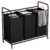 Heavy Duty Laundry Trolley Sorter Cart with 3 Removable Bags, Rolling Laundry Basket for Dirty Clothes Storage, Portable Laundry Organizer with Breathable Design