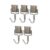 Heavy Duty Neodymium Magnetic Hooks Multi-Scene Fridge Cruise Grill Locker
