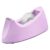 Heavy Duty One-Handed Weighted Office Tape Dispenser, Fits 1″ Core, Purple