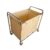 Heavy Duty Rolling Laundry Sorter Cart with Wheels for Storage and Transport, Perfect for Home, Kitchen, and Hotel Linen Organization