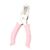Heavy‑Duty Single Hole Punch Precision Hand Tool for Scrapbooking(Pink,3mm)