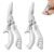 Heavy Duty Stainless Steel Kitchen Shears for Food Prep，2