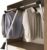 Heavy Duty Wall Mounted Pull Down Wardrobe Rail, Adjustable Closet Rod for Efficient Storage, Space-Saving Clothes Organizer, Perfect for Small Spaces