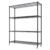 Heavy Duty Wire Shelving Unit, 800LBS with Wheels