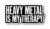 Heavy Metal is My Therapy Sticker | Music Lovers Decal | Rock Band Decor | Art Vinyl Wall | Unique Gift [VERS]