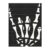 Heavy Metal Rock Skeleton Hand Wooden Puzzle 3D Russian Blocks and Puzzle Game Puzzle