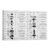 Hebrew Aleph Beth Chart Poster Hebrew Alphabet Art
