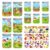 Hedeey 12 Packs Summer Insect Craft Kits, Make Your Own Bug Paper Craft Set, Spring DIY Art Craft Kits for School Home Game Activities (Bug 12)
