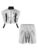 Hedmy Kids Cropped Vest Short Set Training Suit Show Set Silver 10 Years