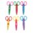 HEEPDD 6 Pack Decorative Edge Scissors, 6 Patterns Plastic Blades Craft Cutting, Scrapbook Card Making School Supplies, Lightweight Safe Tool for Young Artists