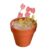 HEEPDD DIY Kit Night Light, Ceramic Acrylic Tulip Potted Decor