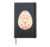 He Has Risen Easter Egg – Jesus Christ Resurrection Hardcover Journal, Black
