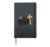 He Has Risen Easter Jesus Christian Religious Resurrection Hardcover Journal, Black