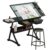 Height adjustable standing desk tilted home office desk for art and design, perfect for artists creatives crafts ergonomic workstation for enhanced productivity