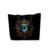 HEizmorixs Golden Evil Eye Print Canvas Tote Bag Reusable Washable Foldable Grocery Handbag with Inner Pocket for Travel, Beach, Work, Casual Stylish Golden Evil Eye Present for Women Friends