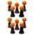 hejhncii 10pcs Funny Halloween Pumpkins Jumping Finger Doll Toy Bouncing Puppet Birthday Party Gift Halloween Decoration Jumping Pumpkins