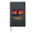 He Left The 99 To Find Me Christian Faith Shepherd Sunset Hardcover Journal, Black