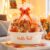 Hello Fall Basket, Fall Woven Bow Gift Basket with Embroidered Hello Fall
