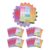 Hemobllo 20 Sheets Colored Alphabet Stickers for Classroom Library Books, Self-Adhesive Vinyl Labels with Bold Letters and Smooth Finish, Easy Identification for Classroom Activities