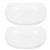 Hemobllo 2pcs Round Glass Fish Bowl 20cm High Transparency Hydroponic Plant Planter Suitable for Small Fish and Office Decor